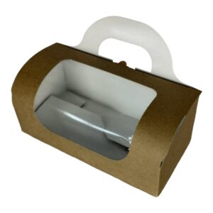 CONTENEDOR PARA PASTEL CON VENTANA