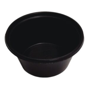 VASO SOUFFLE RAMEKIN BIODEGRADABLE 2 oz NEGRO
