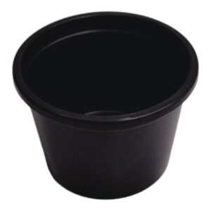 VASO SOUFFLE RAMEKIN BIODEGRADABLE 4 oz NEGRO